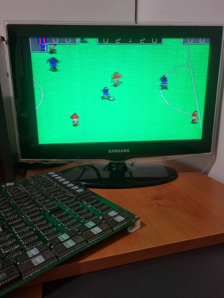 Bootleg PCB JAMMA Euro League Jeu Arcade - Photo 3/4