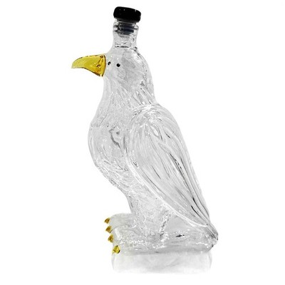Unique Eagle Whiskey Glass Decanter Bottle Exquisite Decor Gift For Men Dad HOT