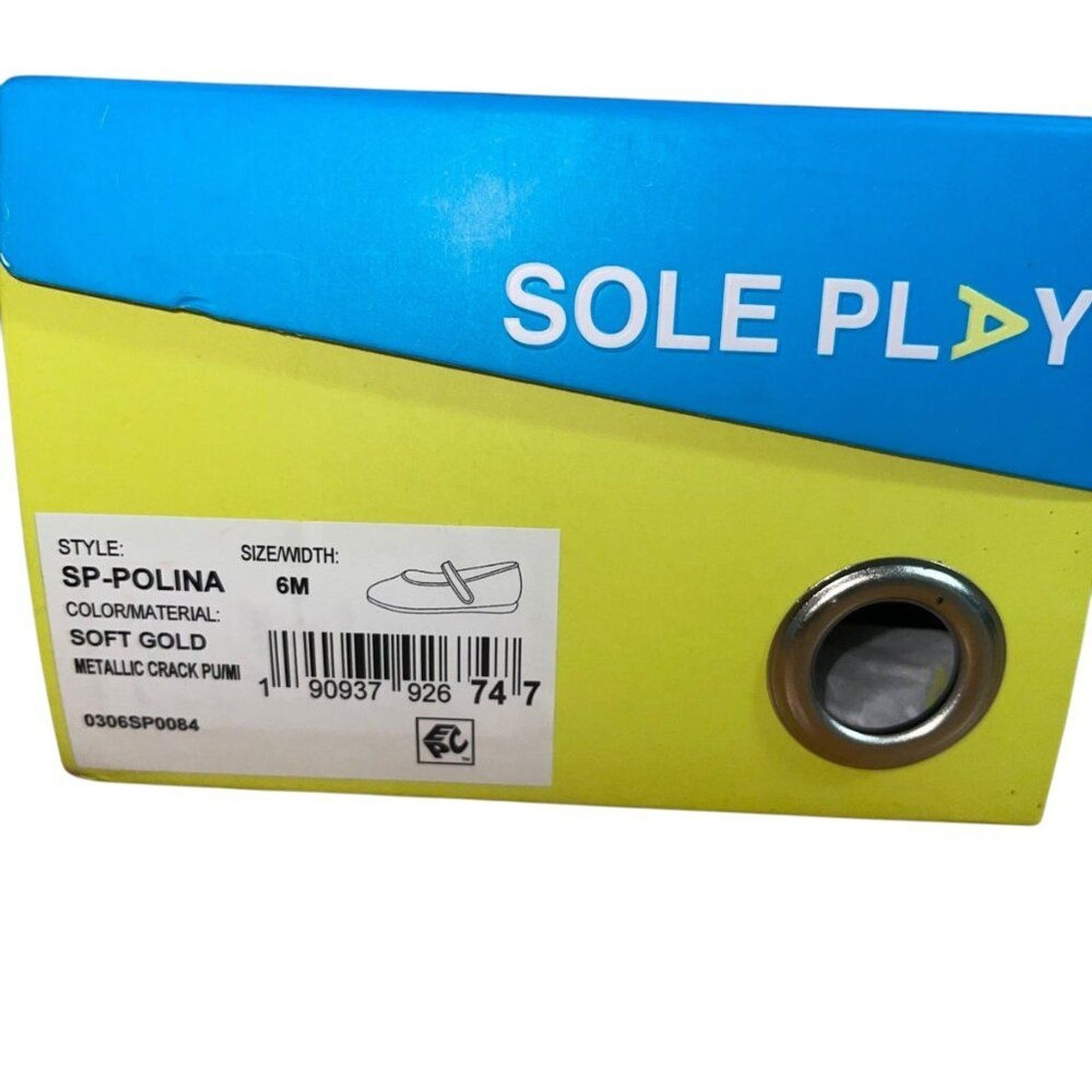 SAOLA Scarpe Suola Gioco Bambina 6M Metallizzate Festa Formale Matrimonio Compleanno Battesimo