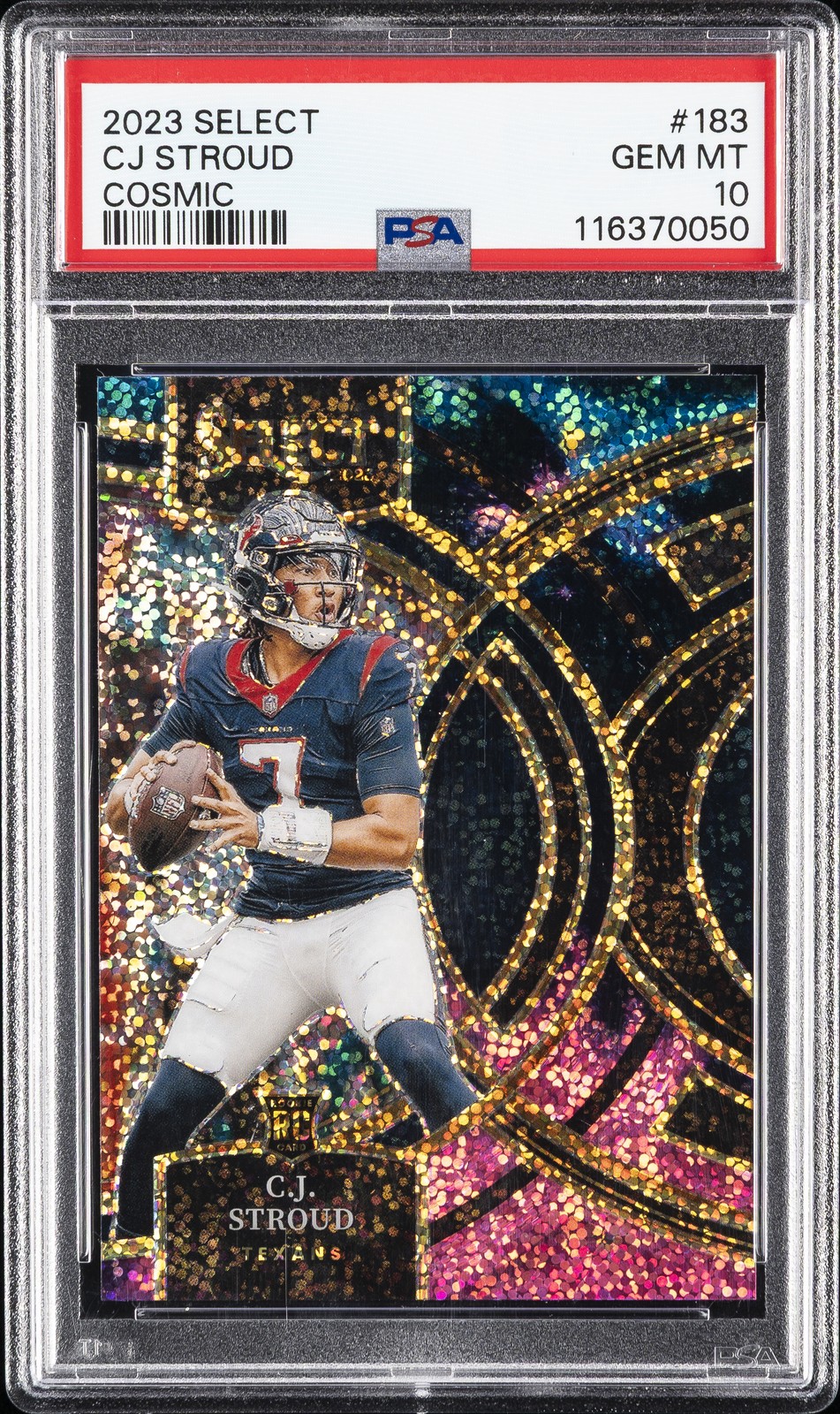 2023 PANINI SELECT COSMIC #183 CJ STROUD PSA 10