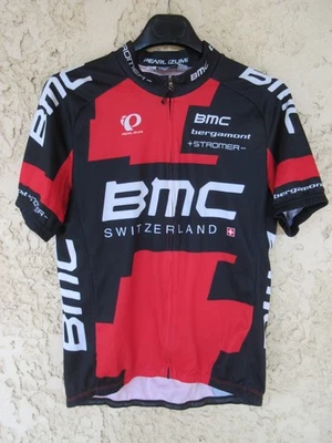 Maillot cycliste BMC SWITZERLAND shirt trikot PEARL IZUMI jersey L - Photo 1/4