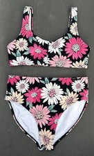 Abercrombie Kids Girls Bathing Suit Size 11/12 Medium Bikini Swimsuit 11 12