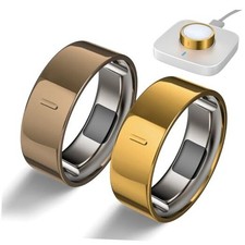 High-Gloss Plated Covers Compatible with Oura Ring Gen Size 9 Gold Retro Gold