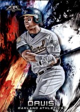 2018 Topps Fire #33 Khris Davis - BB