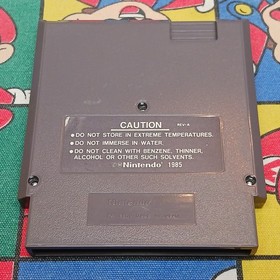 Wayne Gretzky Hockey (Nintendo NES) Authentic, Cleaned/Tested Game, White Jersey