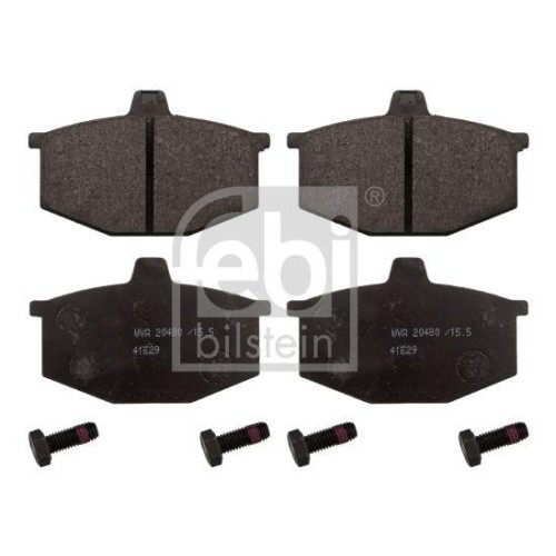 Plaquettes de frein Febi Bilstein 116181 silencieuses pour disques Renault
