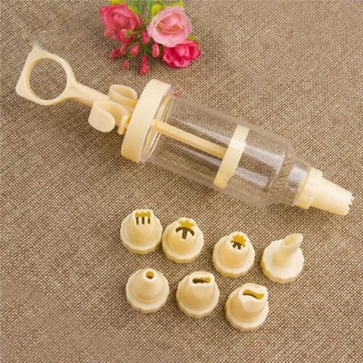 8 Stück/Set Glasur Spritze Kuchen Dekorieren Spritzspritze Spitze Creme Zum Selbermachen Backen UK
