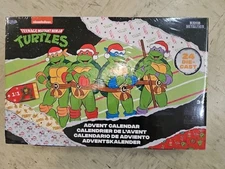 Teenage Mutant Ninja Turtles Advent Calendar 2024 Diecast Mini Figures 24pc NEW