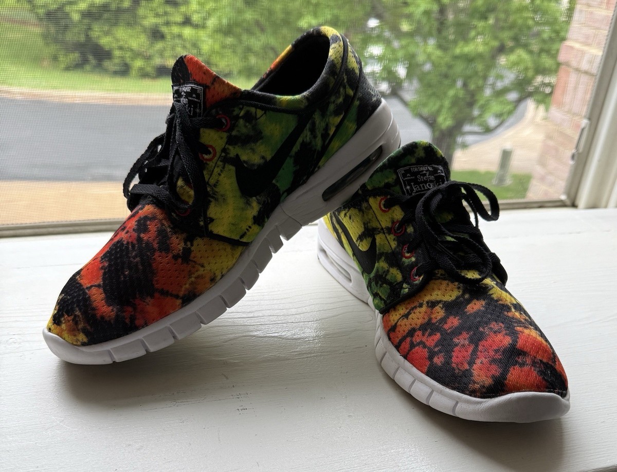 Nike SB Mens Zoom Stefan Janoski Tie Dye Sneakers Size 6 Nike SB Zoom Stefan Janoski  main image 2