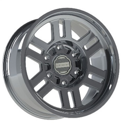VISION 398 F Rim 18X9 5X127 Offset -12 Machined no Clear Coat (Quantity of 4)
