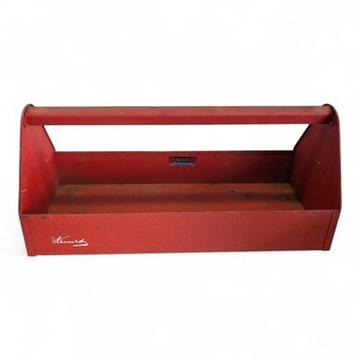Vintage Kennedy KK-18 Red Tool Carrier Tote Tray 18