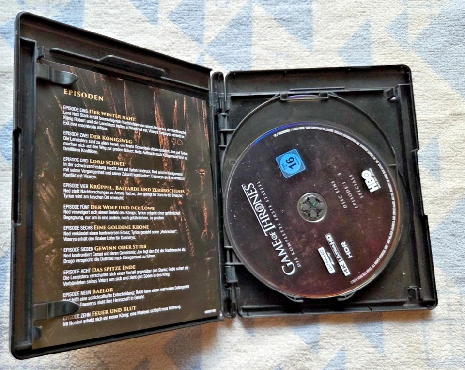 Game of Thrones - Staffel 1 (4 Blu-rays 4K Ultra-HD) Sean Bean - Bild 3 von 3