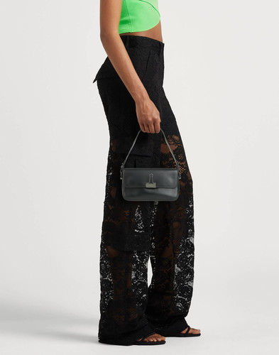 Off-white™ - Women - Leather Flap bag - Black