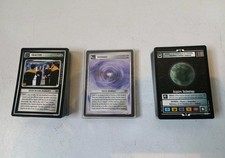 Star Trek CCG 1E Voyager  Common/Uncommon C/U Set 126 cards + 10 Rare NM  