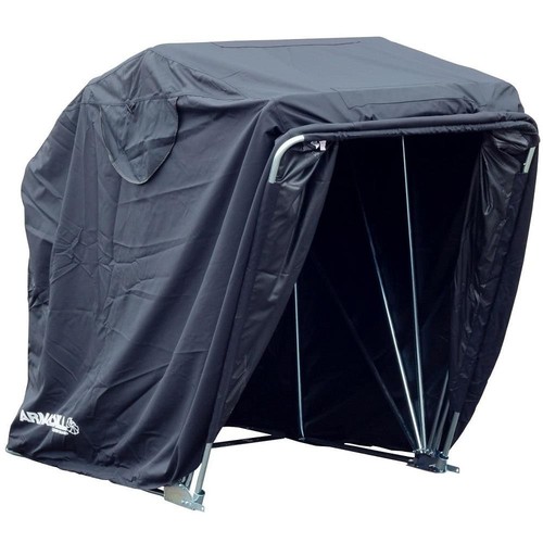 Armadillo Waterproof Motorcycle Shelter Scooter Quad Cover Garage Shed Medium - 第 10/12 張圖片