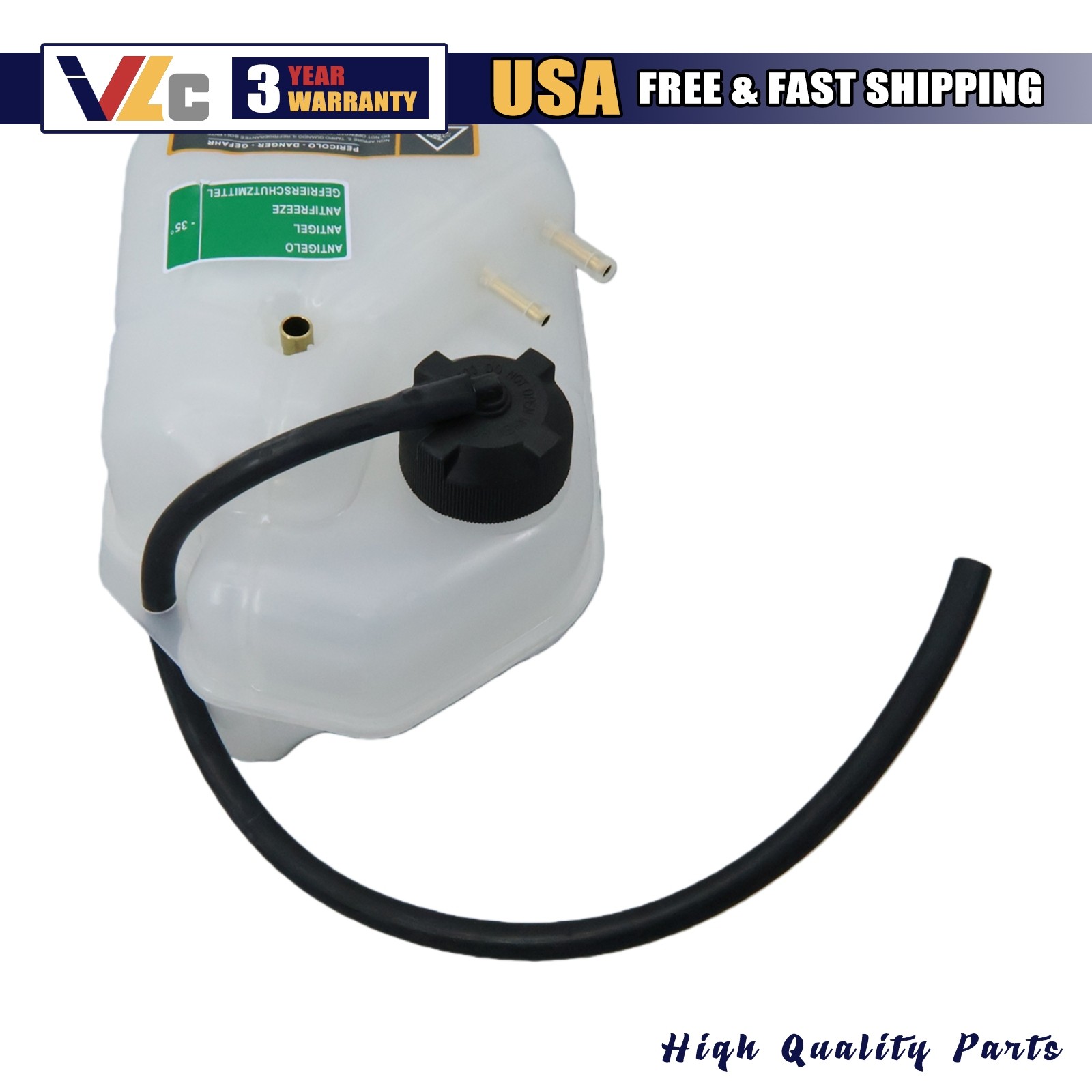 Coolant Expansion Tank For Maserati GranTurismo 2007-2017+ 4.2L 4.7L 296547