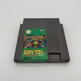 Adventure Island NES Nintendo 1988 Hudson Soft Video Game Cartridge Authentic
