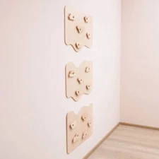 Wood and Hearts Home Climbing Wall