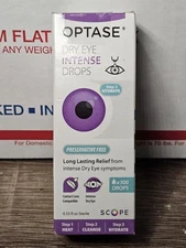 Optase Dry Eye Intense Drops 0.33 oz Brand New Free Shipping EXP 03/2026