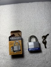 Master Lock #5 Pad Lock Brand New In Original Package. Quality Made In USA