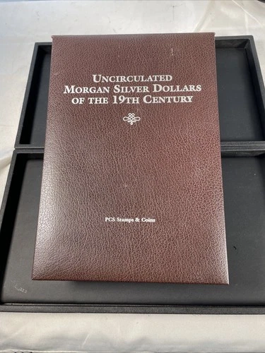 Uncirculated Morgan Silver Dollars of the 19th Century 17 Coin Set