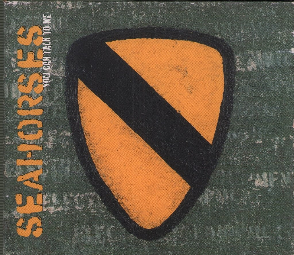 Seahorses You Can Talk To Me CD UK Geffen 1997 in digipak. slight wear to sleeve