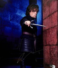 Peter Dinklage Game of Thrones Signed 11x14 Photograph BECKETT