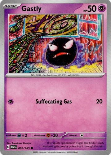 Gastly 092/165 Scarlet & Violet 151