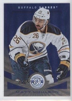 2013-14 Totally Certified Platinum Blue 22/50 Matt Moulson #54 0a7