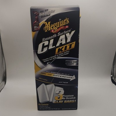 Meguiar's G191700 Smooth Surface Clay Kit-New open box