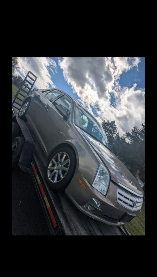 07 Cadillac Sts Rt Frt Pass Conjunto de nudillos de dirección lateral completo con frenos/suspensión Foto 2 de 2