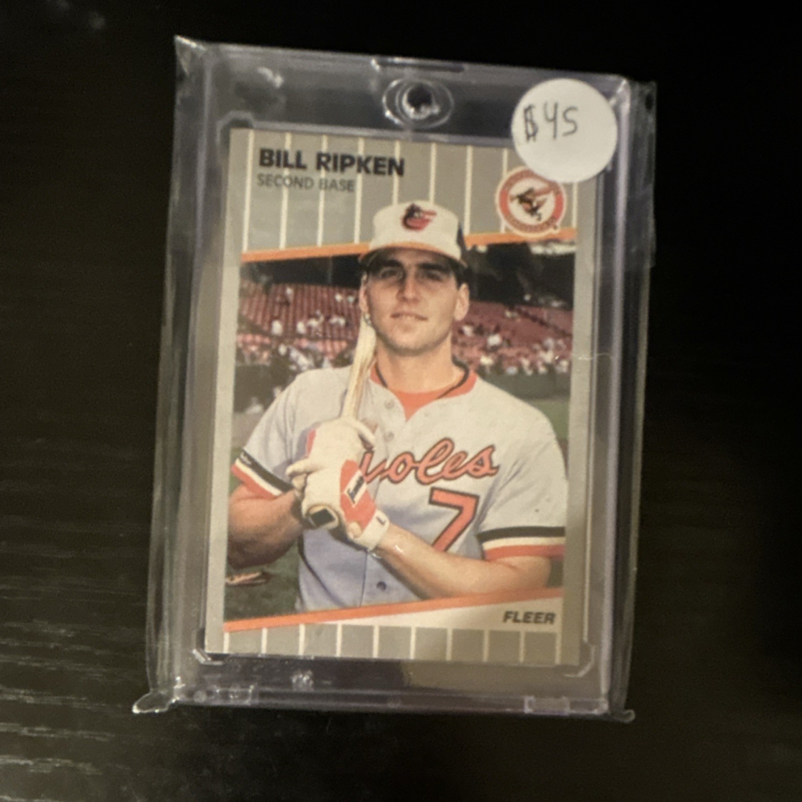 Fleer 1989 Bill Ripken #616 Baltimore Orioles Baseball Trading Card