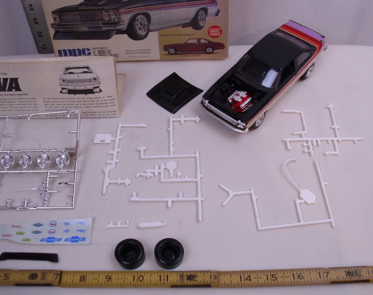1977 Chevrolet Nova Original 1/25 Scale MPC Model Kit for sale
