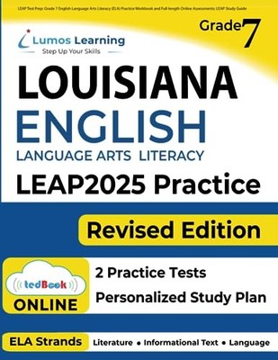 LEAP Test Prep: Grade 7 English Lan..., Learning, Lumos
