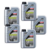 5X Motorbike 2T Semisynth Scooter Street Liqui Moly 1621 MotoröL Motor ÖL