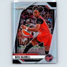 2024 Panini Prizm WNBA Maya Caldwell #38 Silver Prizm Indiana Fever