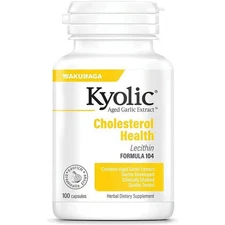 Kyolic Cholesterol with Lecithin Formula 104 100 Caps