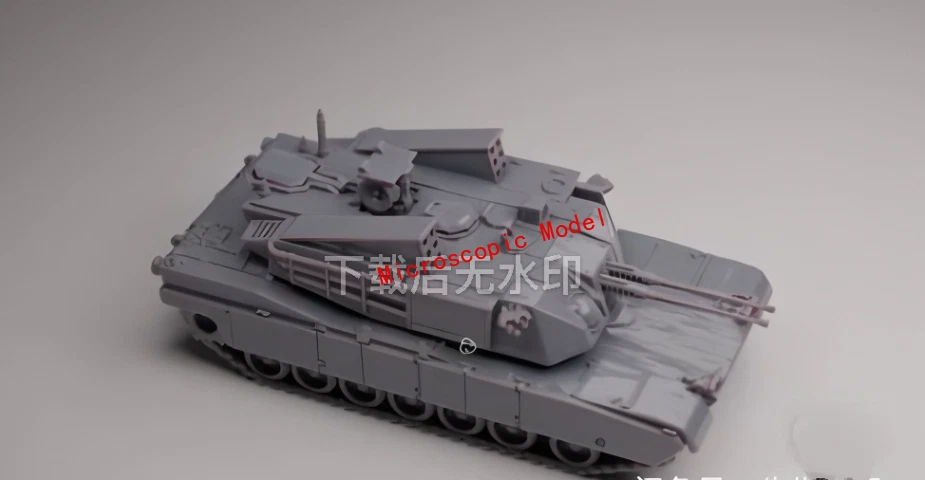 3D Printing 1/72 American M1 Abrams AGDS tank destroyer Unpainted - Image 2 of 4