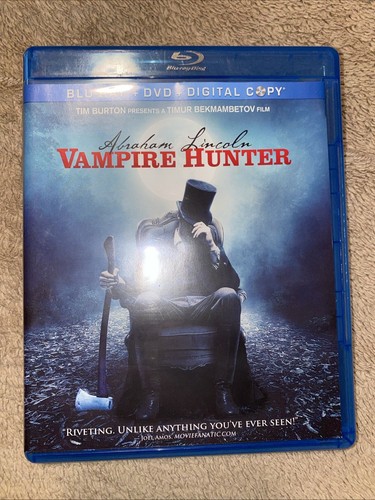 Abraham Lincoln: Vampire Hunter (Blu-ray, DVD) NO Digital Code