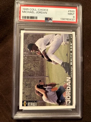 Michael Jordan 1995 Upper Deck Collector's Choice -  #500 PSA 9 Mint