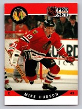 1990-91 Pro Set #431 Mike Hudson