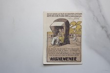 Germany Notgeld 25 Pfennig 1922