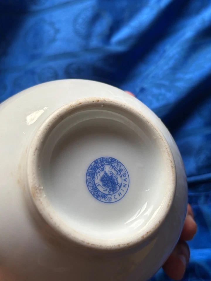 Moroccan Taous Bowl Harira Cup Earthenware Polychrome Morocco Fez  - Image 3 of 4