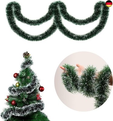 Weihnachtsgirlande, Girlanden Deko Weihnachten-10m X 1 Stück, Weihnachtsbaum 