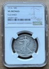 1916 50C NGC VG DETAILS 1916 WALKING LIBERTY HALF DOLLAR SEMI-KEY DATE