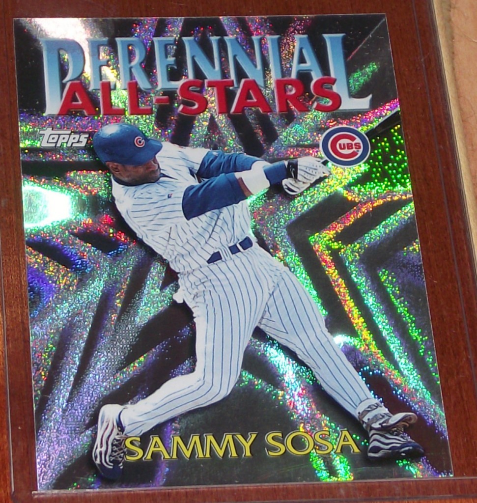 2000 Topps Perennial All-Stars Insert PA3 Sammy Sosa *A4