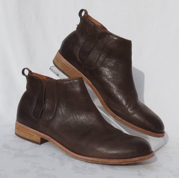 Leather Kork Ease Velma Grey $185 KORK-EASE US Women's 11 Brown