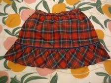 NEW Vineyard  Vines girls tartan taffeta skirt -size M 10-12 