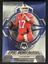 JOSH ALLEN 2023 Panini Mosaic Epic Performers Insert #EP-JA | Bills