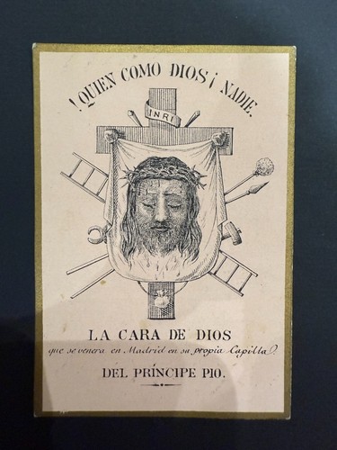 holy card chromolithography santino image pieuse JESUS s - 第 1/2 張圖片